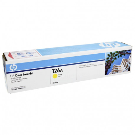 HP 126A laser-toonerikassett, kollane