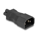 Delock Power Adapter IEC 60320 - C14 to C5, male / female, 2.5 A, straight