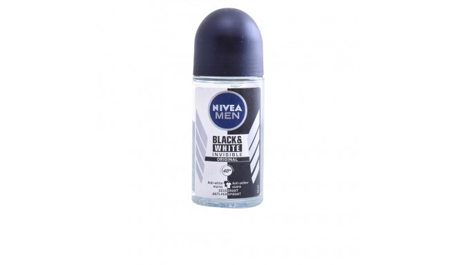 NIVEA MEN BLACK & WHITE INVISIBLE desodorante roll-on 50 ml