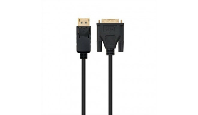 DisplayPort DVI Muundur Ewent EC1440 Must - 3 m