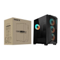 Case|GIGABYTE|C301G V2 BLACK|MidiTower|Case product features Transparent panel|Not included|ATX|EATX