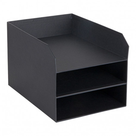 Dokumendisahtlid Trey Bigso Box, Paper Laminate Dark Grey 456