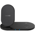 CANYON wireless charger WS-202 10W 2in1 Black