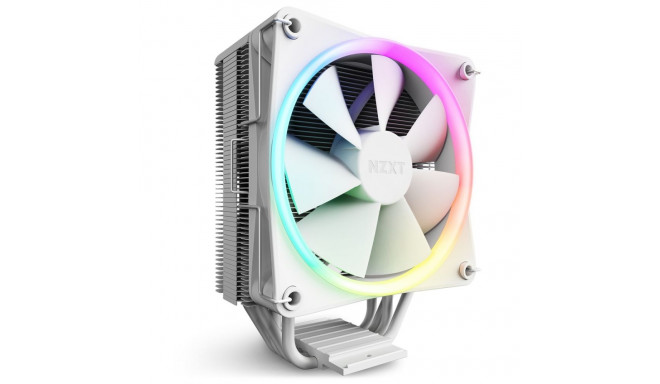 NZXT T120 RGB Protsessor Õhkjahuti 12 cm Valge 1 tk
