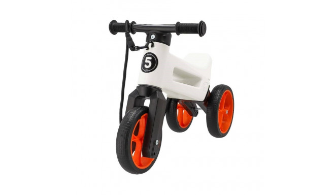 CROSS-COUNTRY BIKE FUNNY WHEELS RIDER WHITE/ORANGE