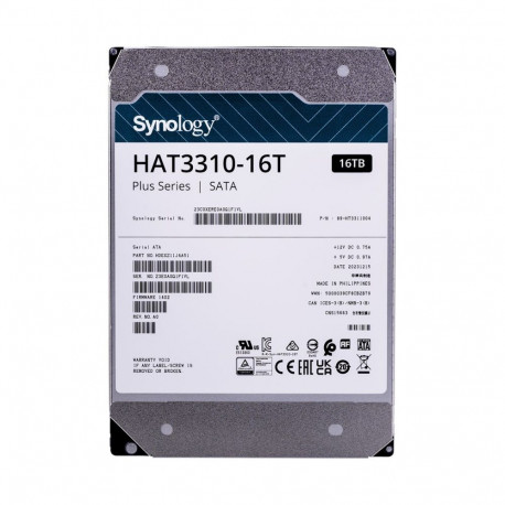 Synology HAT3310-16T sisemine kõvaketas 3.5" 16 TB Serial ATA