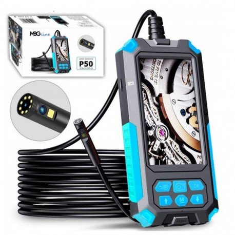 Inspection Camera MBG Line P50 Duo endoskoop 9 LED 2x Full HD 5m