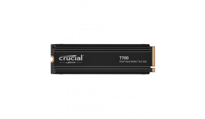 Crucial SSD T700 1TB PCIe 5.0 NVMe koos jahutusradiaatoriga