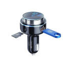 Car charger transmitter 2xUSB-A+TF card +blueto