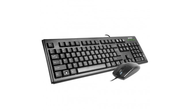 A4Tech KM-720620D keyboard USB QWERTY English Black