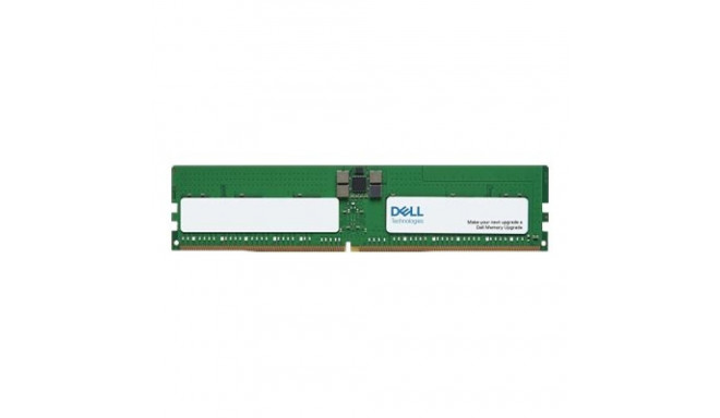 Dell Memory Upgrade | 1Rx8 | 16 GB | DDR5 RDIMM | 4800 MHz | PC/server | Registered No | ECC No