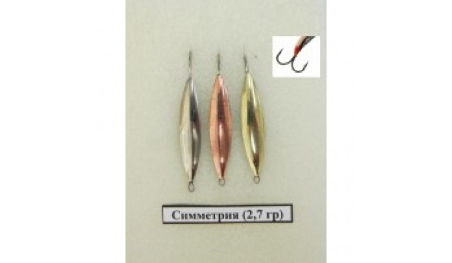 Lant Simmetrija-2 2,7g Cu, RVS