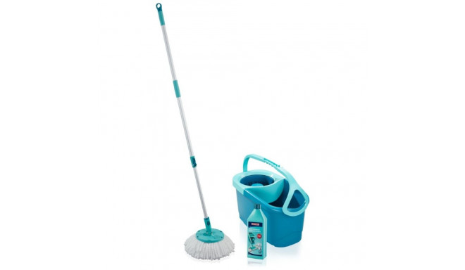 LEIFHEIT Grid cleaning set Rotation Disc Mop Ergo + gr. wash up to. Power Cleaner 1L 55414