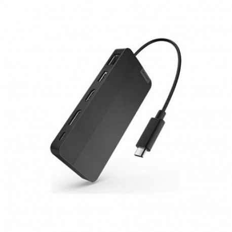 LENOVO USB-C kahe ekraaniga reisidokk 1xHDMI2.1 1xDP1.4 1xUSB-A 2xUSB-C 1xRJ45 65W PD koos 100W adap