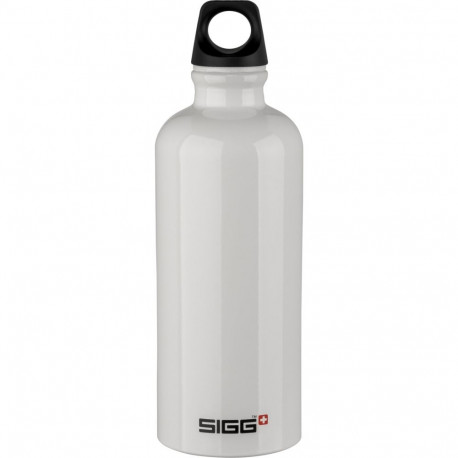 SIGG Traveller White -juomapullo, 0,6 l, valkoinen