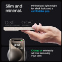 Spigen Ultra Hybrid case for iPhone 15 Pro - natural titanium