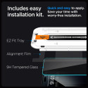 Spigen Glas.tR EZ Fit Privacy tempered glass for iPhone 15 Plus