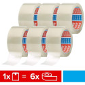 Packing tape TESA Basic, 48mmx50m, transparent