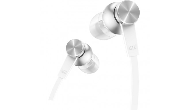 Headphones - XIAOMI MI IN-EAR HEADPHONES Basic 3.5mm 32Ω Tangle-Resistant Silver