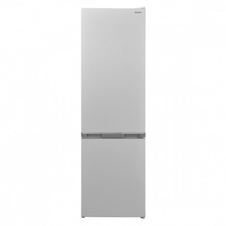 The Sharp SJ-FBB05DTXWE is an integrated (built-in) fridge-freezer designed to be i