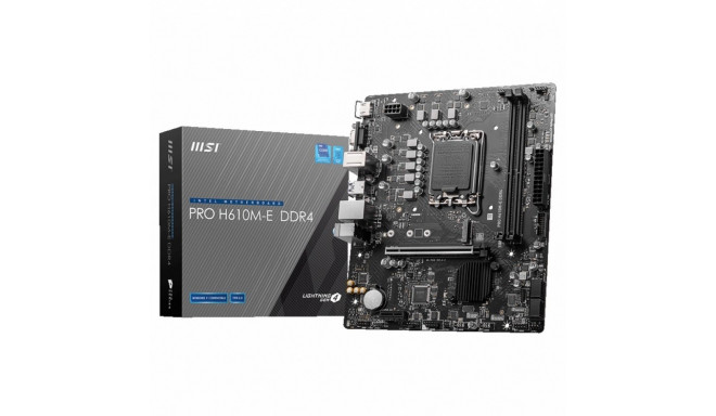 PRO H610M-E s1700 DDR4 HDMI M.2 mATX