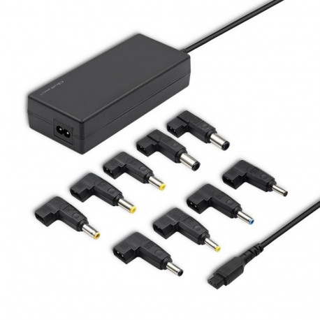 Product Overview: Universal Automatic Laptop Power Adapter (90W) with 8 Interchangeable Tips
