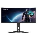 GIGABYTE MO34WQC2 34” OLED WQHD Curved Gaming Monitor - 3440x1440(WQHD), 240Hz, 0.03ms, KVM, 250 cd/