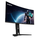 GIGABYTE MO34WQC2 34” OLED WQHD Curved Gaming Monitor - 3440x1440(WQHD), 240Hz, 0.03ms, KVM, 250 cd/