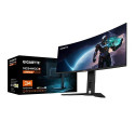 GIGABYTE MO34WQC2 34” OLED WQHD Curved Gaming Monitor - 3440x1440(WQHD), 240Hz, 0.03ms, KVM, 250 cd/