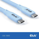 CLUB3D USB C cable blue