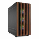 Sharkoon REBEL C70M RGB Full Tower Black, Wood