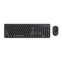 Trust Ody II keyboard Mouse included Universal RF Wireless QWERTY US English Black