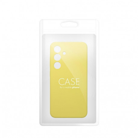 Case for Samsung A25 5G Silicone 2mm (camera protection) yellow