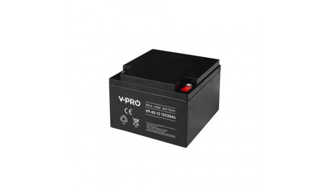 VOLT POLSKA BATTERY AGM VPRO 12V 26 AH