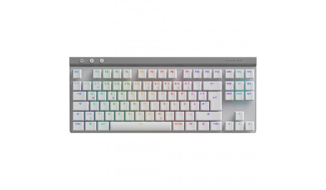 LOGITECH G515 LIGHTSPEED TKL - WHITE - US INT'L - 2.4GHZ/BT- EMEA28i-935 - TACTILE