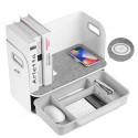 Desk organizer wireless charge Ergo Office ER44