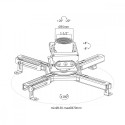 Ceiling mount for the projector Maclean MC-91