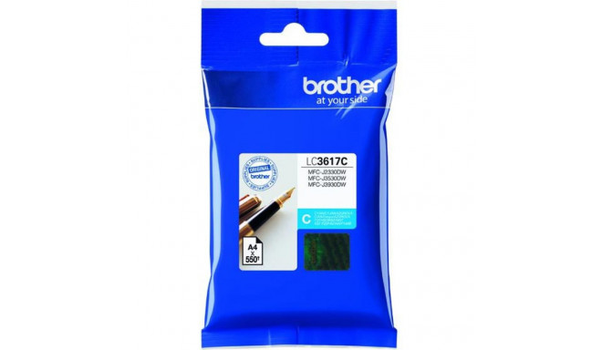 Brother originaaltint LC-3617C (tsüaan)