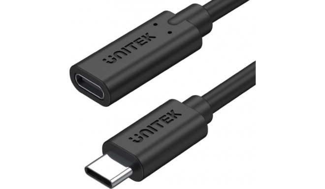 Unitek USB-C - USB-C USB Cable 1 m Black (C14086BK-1M)