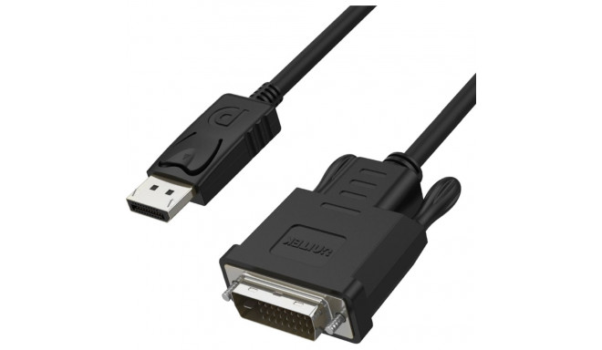 Unitek DisplayPort - DVI-D kaabel 1.8m must (Y-5118BA)