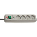 Brennenstuhl Eco-Line anti-surge power strip 4 sockets 1.5 m gray (1435220000) Brennenstuhl Eco-Line anti-surge power strip 4 sockets 1.5 m gray (1435220000)