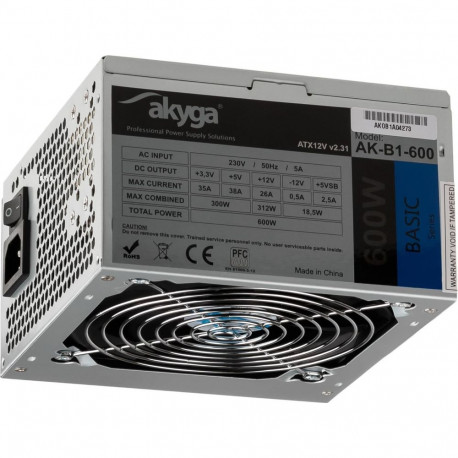 Akyga Basic 600W power supply (AK-B1-600)