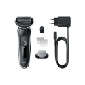 Braun Shaver 51-W1600s	 Operating time (max) 50 min Wet & Dry Black/White