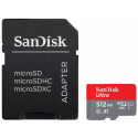 SanDisk Ultra microSDXC 512GB + SD Adapter 150MB/s A1 Class 10 UHS-I; EAN: 619659200572