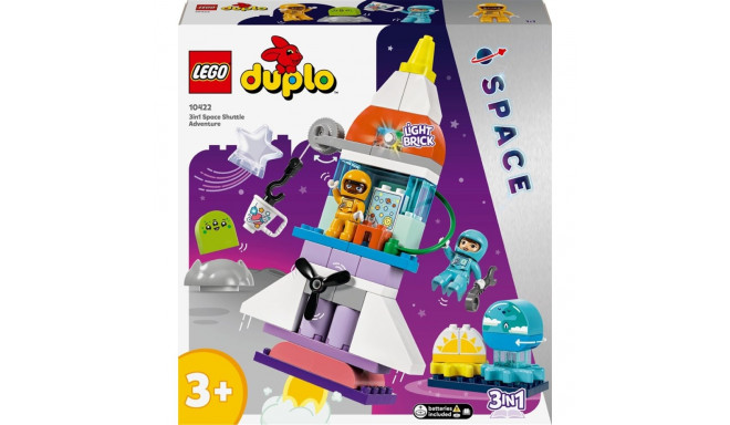 LEGO Duplo 3in1 Space Shuttle Adventure (10422)