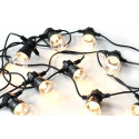 Platinet light bulb chain POLWT10Z LED 5m