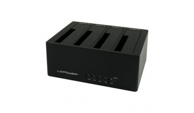 LC-Power LC-DOCK-U3-4B storage drive docking station USB 3.2 Gen 1 (3.1 Gen 1) Type-A Black