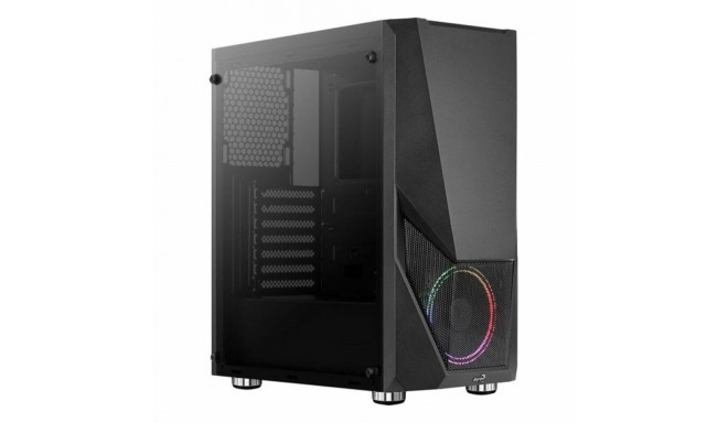 ATX Pus-torņveida Kārba Aerocool Zauron LED RGB Melns