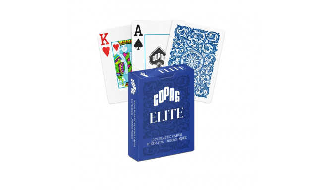 Copag 1546 Elite Poker Size - Jumbo Index Playing Cards (Blue)