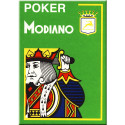 Poker 4 Jumbo Index Modiano Playing Cards (Light Green)